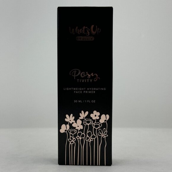 Whats Up Beauty Posy-Tivity Lightweight Hydrating Face Primer 30ml Vegan NEW - Picture 1 of 8